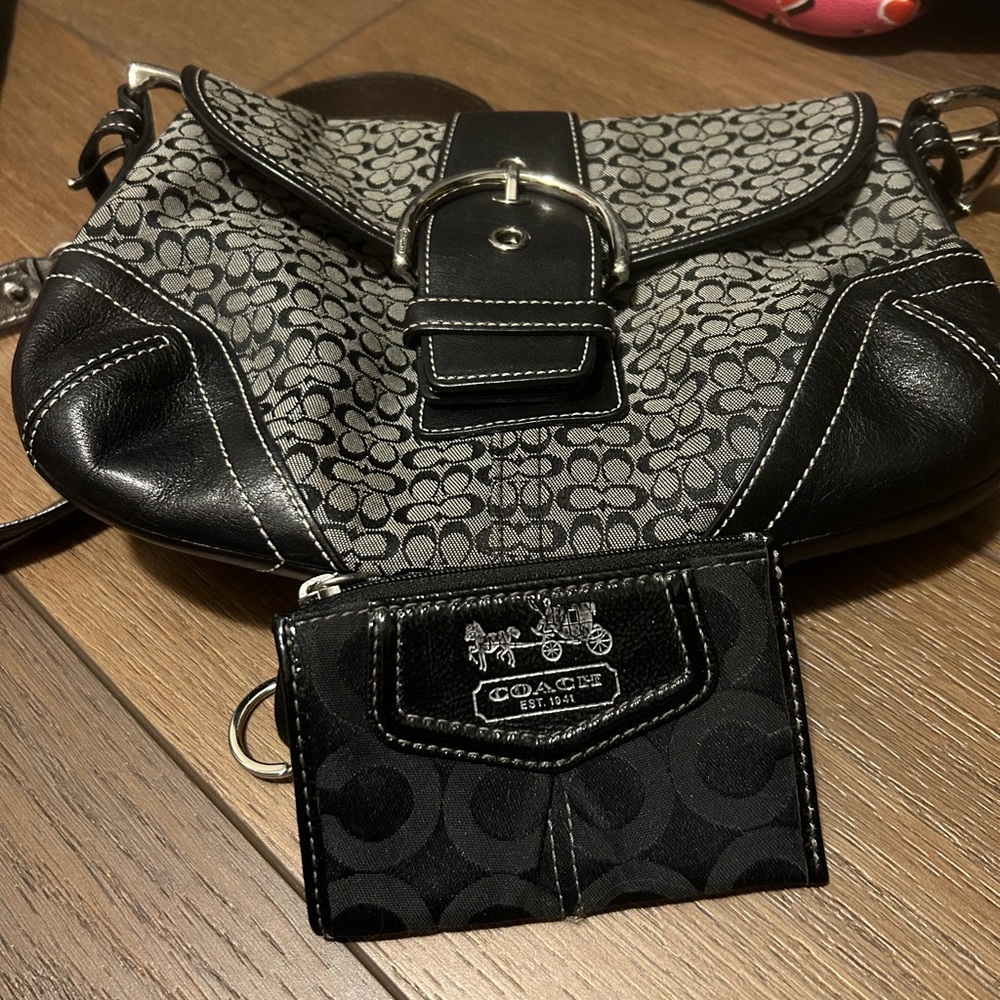 2 Coach items… used without tags.